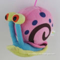 Good price cute stuffed animal plush snail